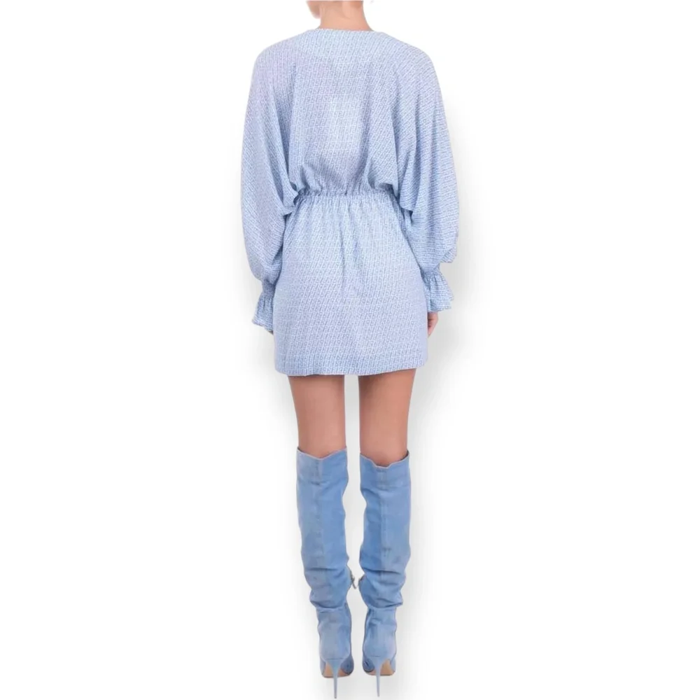 Baum Und Pferdgarten Ariana Dress Light Blue Crepe Size 36 US 6 Small Medium NWT - Picture 4 of 6